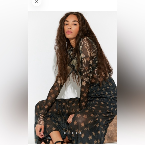 Free People Star Gazer maxi dress S - Picture 5 of 7